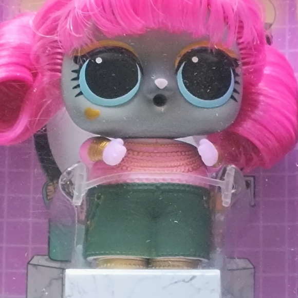 LOL Surprise Hair Hair Hair Series 2 Brass Kitty Fashion Doll REAL hair - Picture 4 of 5